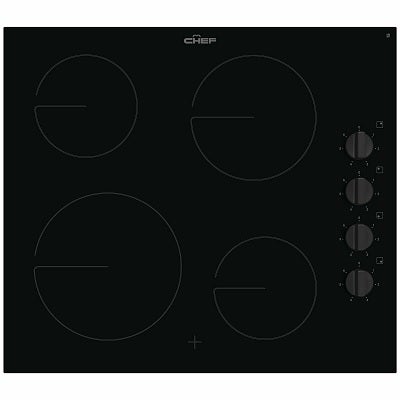 Chef CHC642BB Kitchen Cooktop